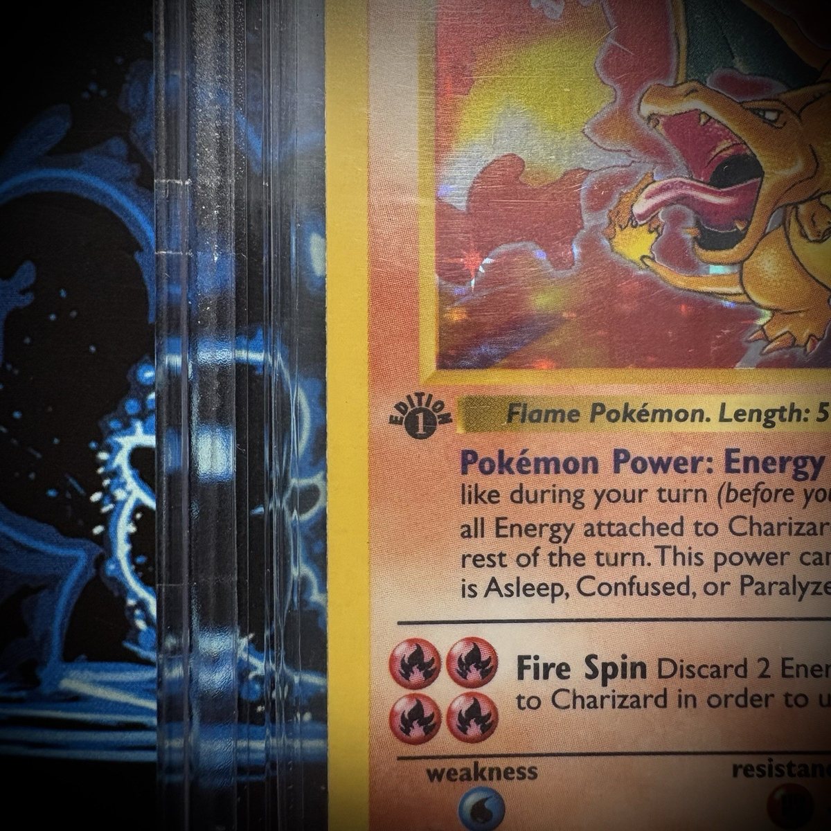 1999 Pokemon Base Set Shadowless 1st Edition Holo Charizard BGS 7 NM - NOT PSA – Photo 3